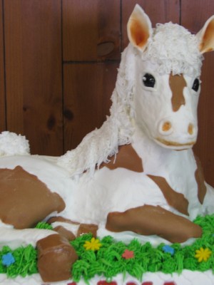 3D Horse Cake