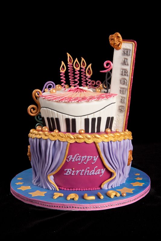 5 Year Old Girl Birthday Cake