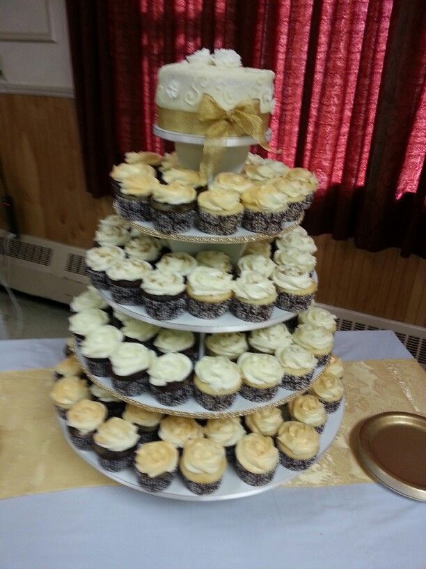 50th Anniversary Cupcake Cake Ideas 50th Anniversary Cupcake Cake Ideas