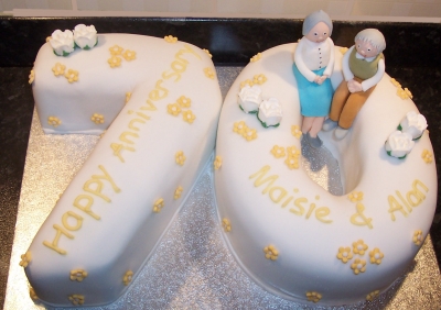 70th Wedding Anniversary Cake 70th Wedding Anniversary Cake