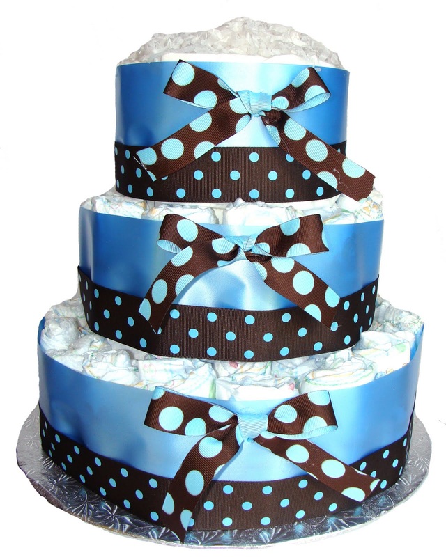 Baby Boy Diaper Cake Baby Boy Diaper Cake