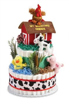 Baby Shower Diaper Cake Centerpieces Baby Shower Diaper Cake Centerpieces
