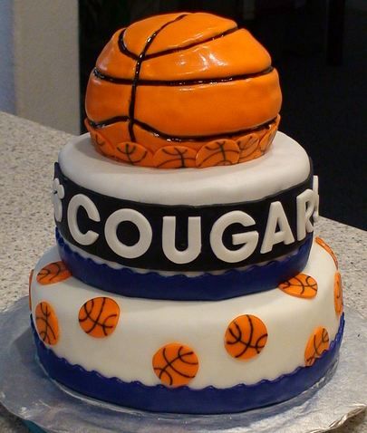 Basketball Birthday Cake