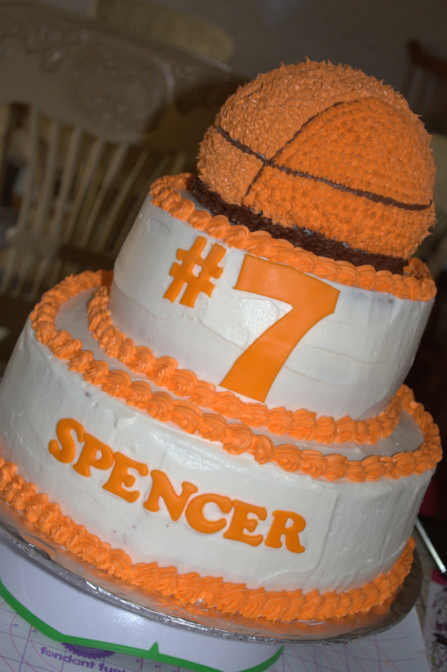 Basketball Tier Birthday Cake Images
