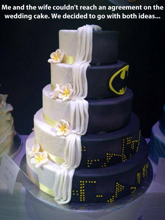 Batman Wedding Cake