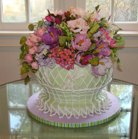 Beautiful Birthday Cakes with Flowers
