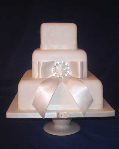 Beautiful Simple Wedding Cake