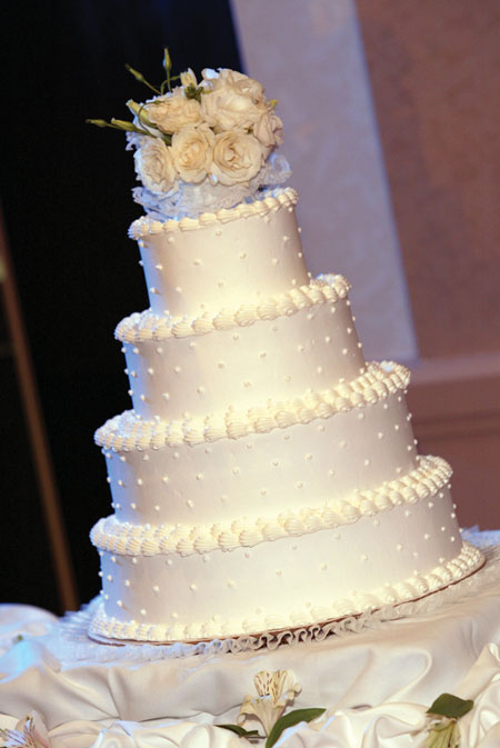 Beautiful Simple Wedding Cake