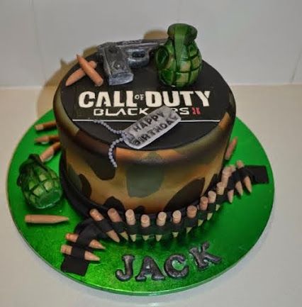 Birthday Cake Call of Duty Black Ops 3