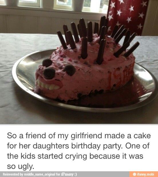 Birthday Cake Fail