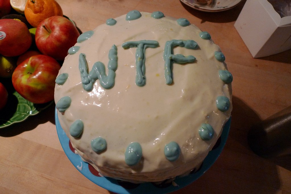 Birthday Cake Fail