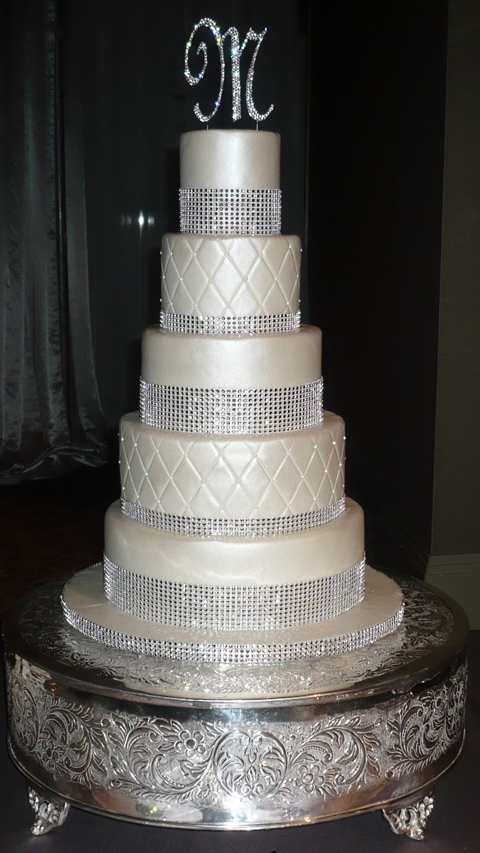 Bling Wedding Cake