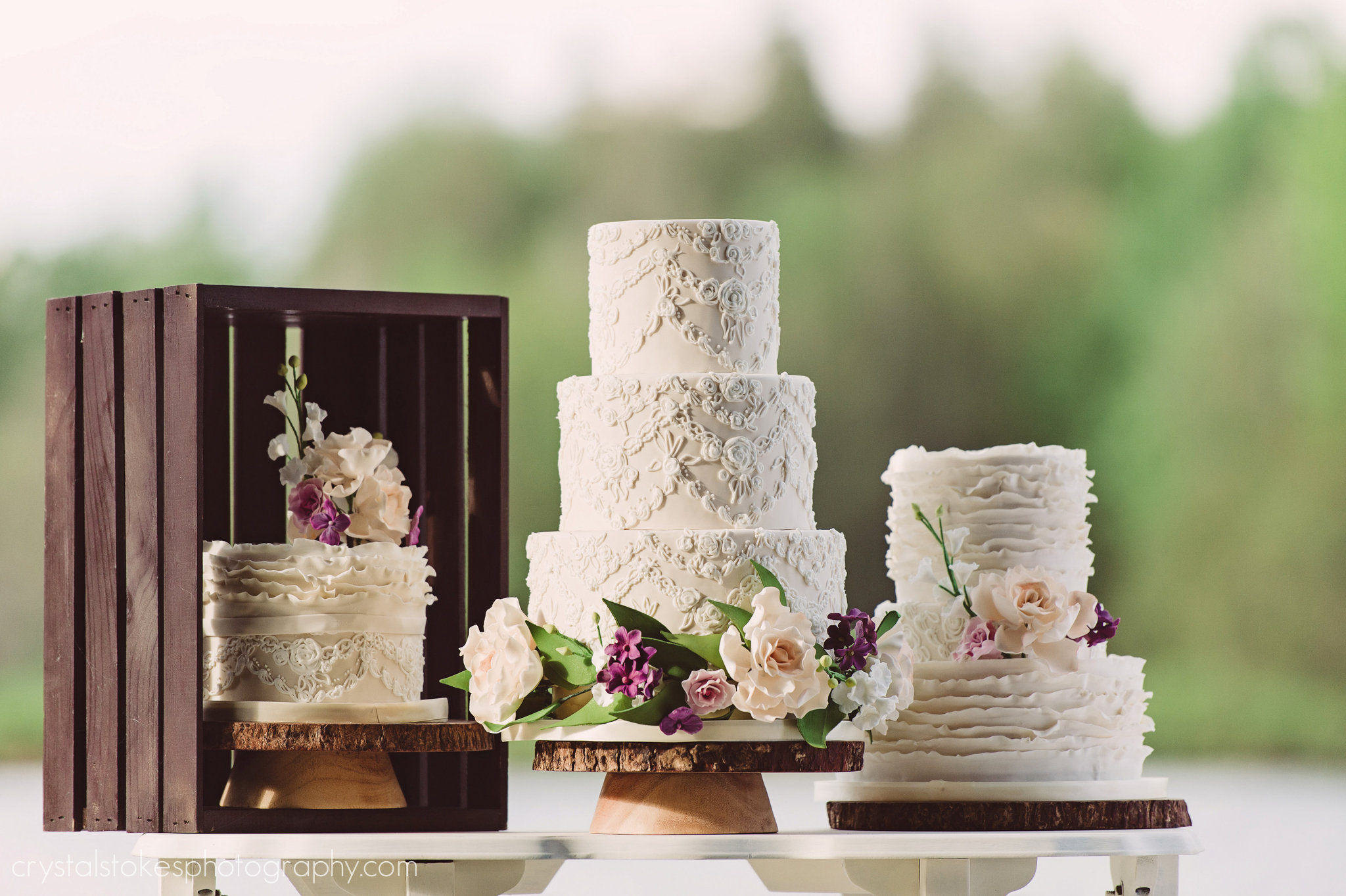 Bohemian Style Wedding Cake Bohemian Style Wedding Cake