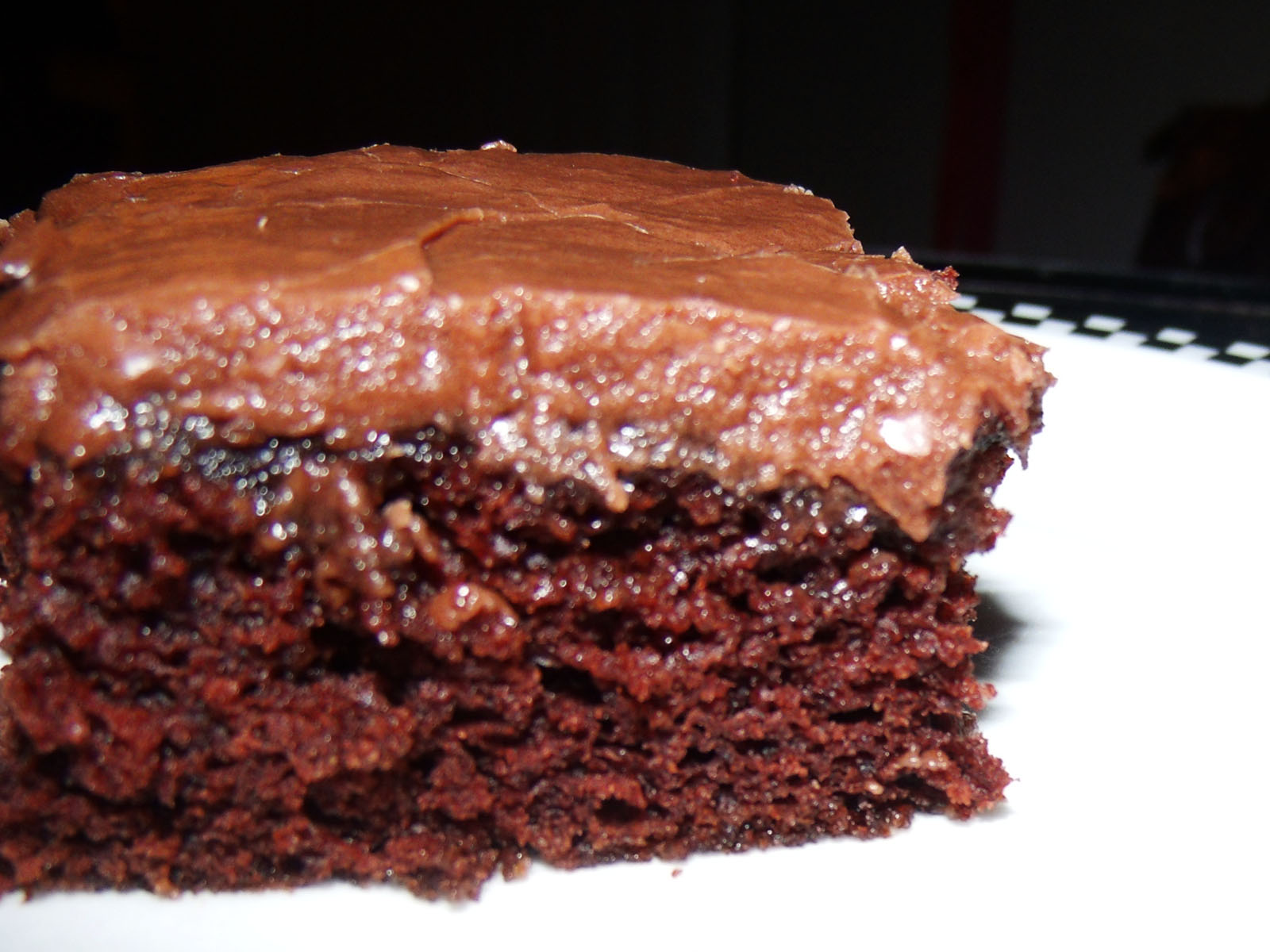 Brownie with Chocolate Frosting Cakes