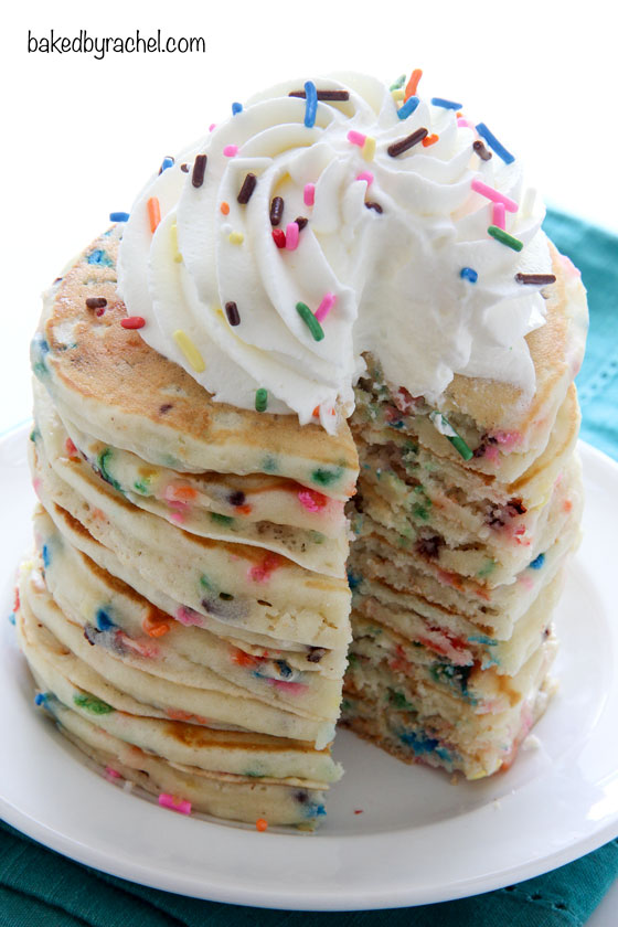 Cake Batter Pancakes Recipe Cake Batter Pancakes Recipe