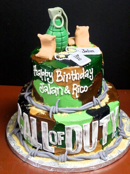 Call of Duty Birthday Cake Ideas