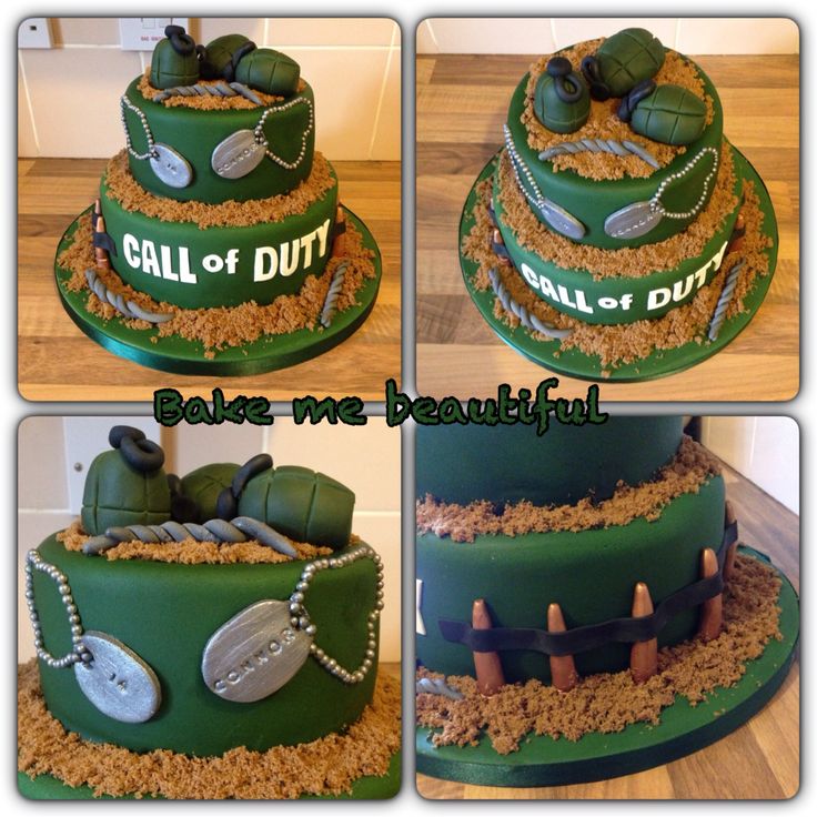 Call of Duty Birthday Cake Ideas