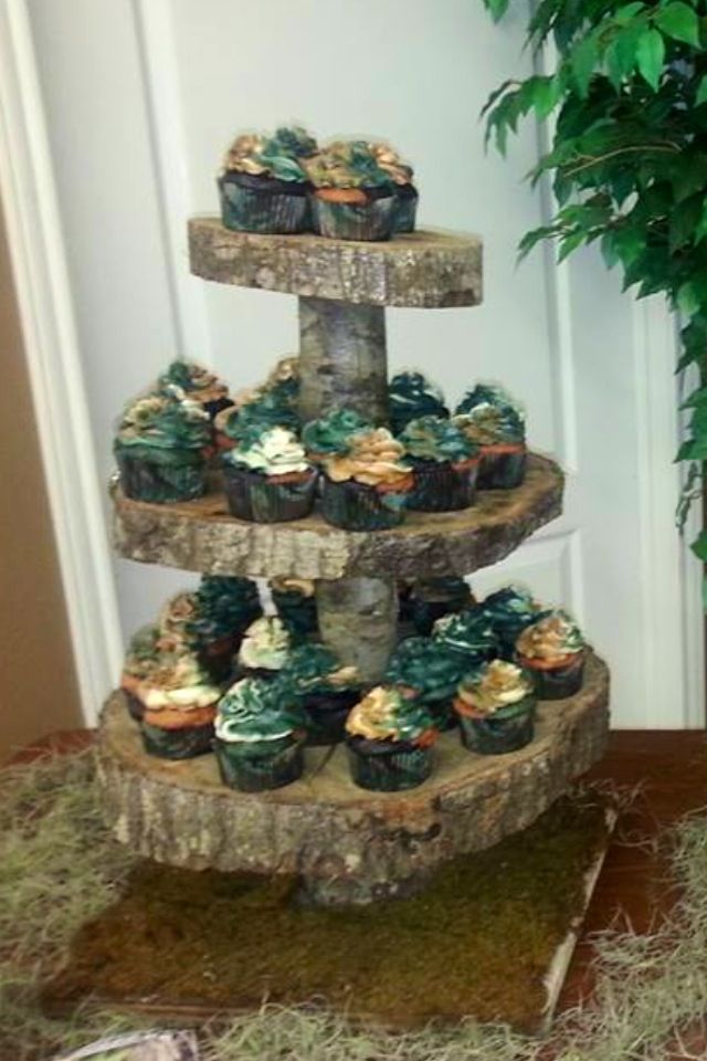 Camo Cupcakes Camo Cupcakes