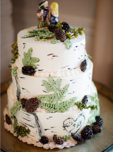 Camo Wedding Cake