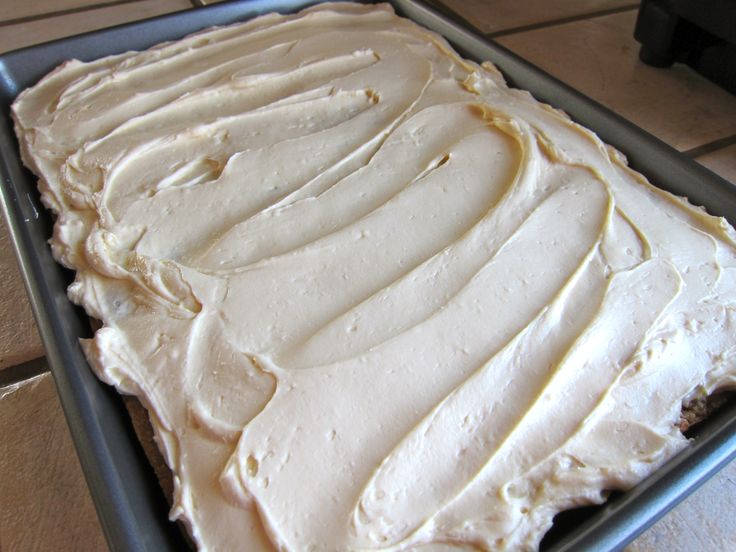 Carrot Sheet Cake with Cream Cheese Frosting