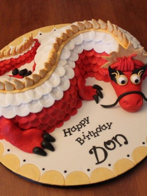 Chinese Dragon Cake