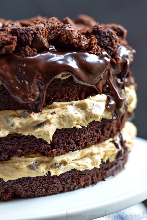 Chocolate Chip Cookie Dough Cake Recipe