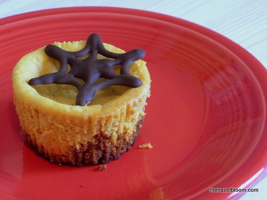 Chocolate Pumpkin Mini Cheesecake Chocolate Pumpkin Mini Cheesecake