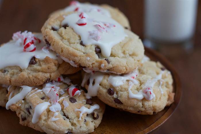 Christmas Chocolate Chip Cookies