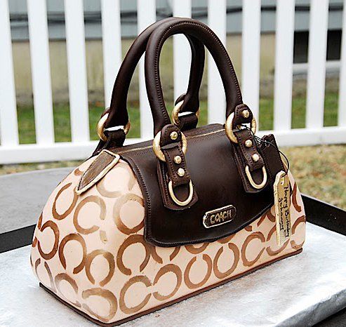 Coach Purse Cake