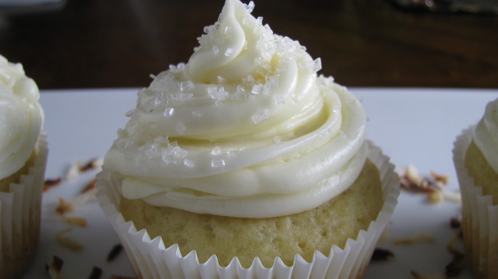 Coconut Rum Cupcakes