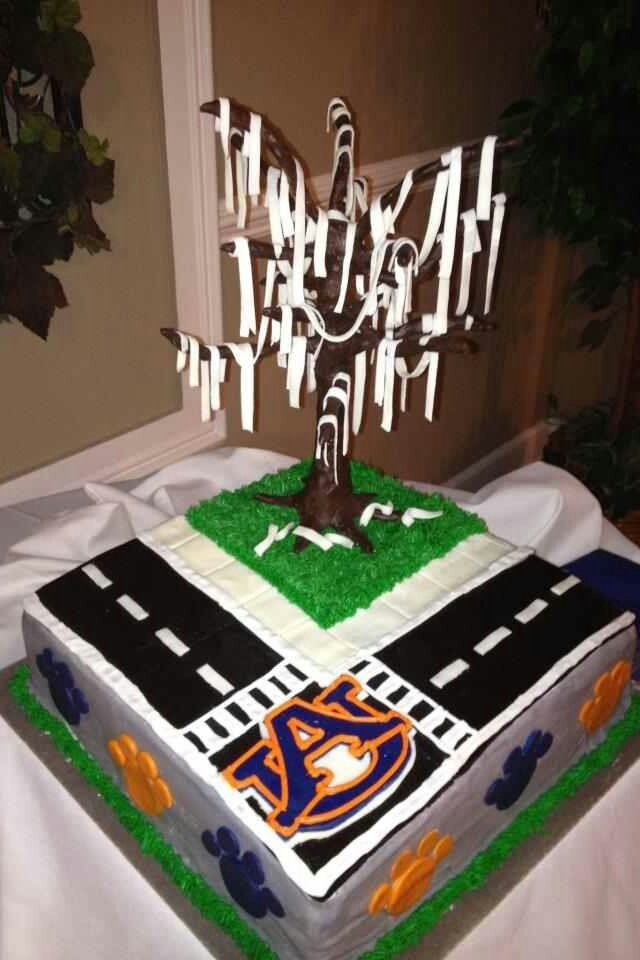 College Theme Cake