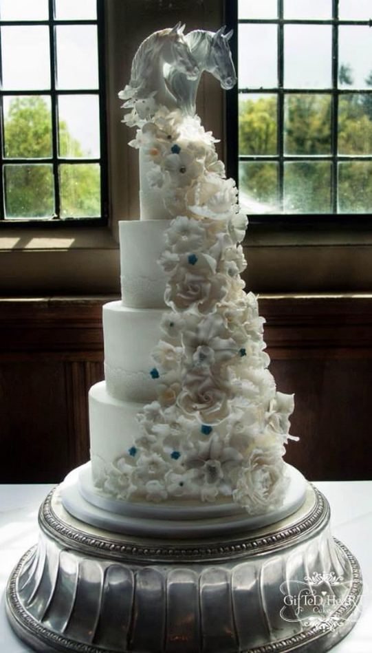 Cool Horse Wedding Cake
