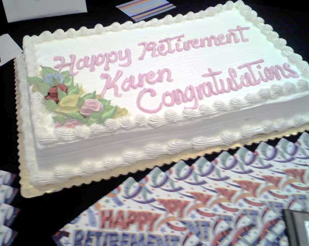 Costco Retirement Cakes