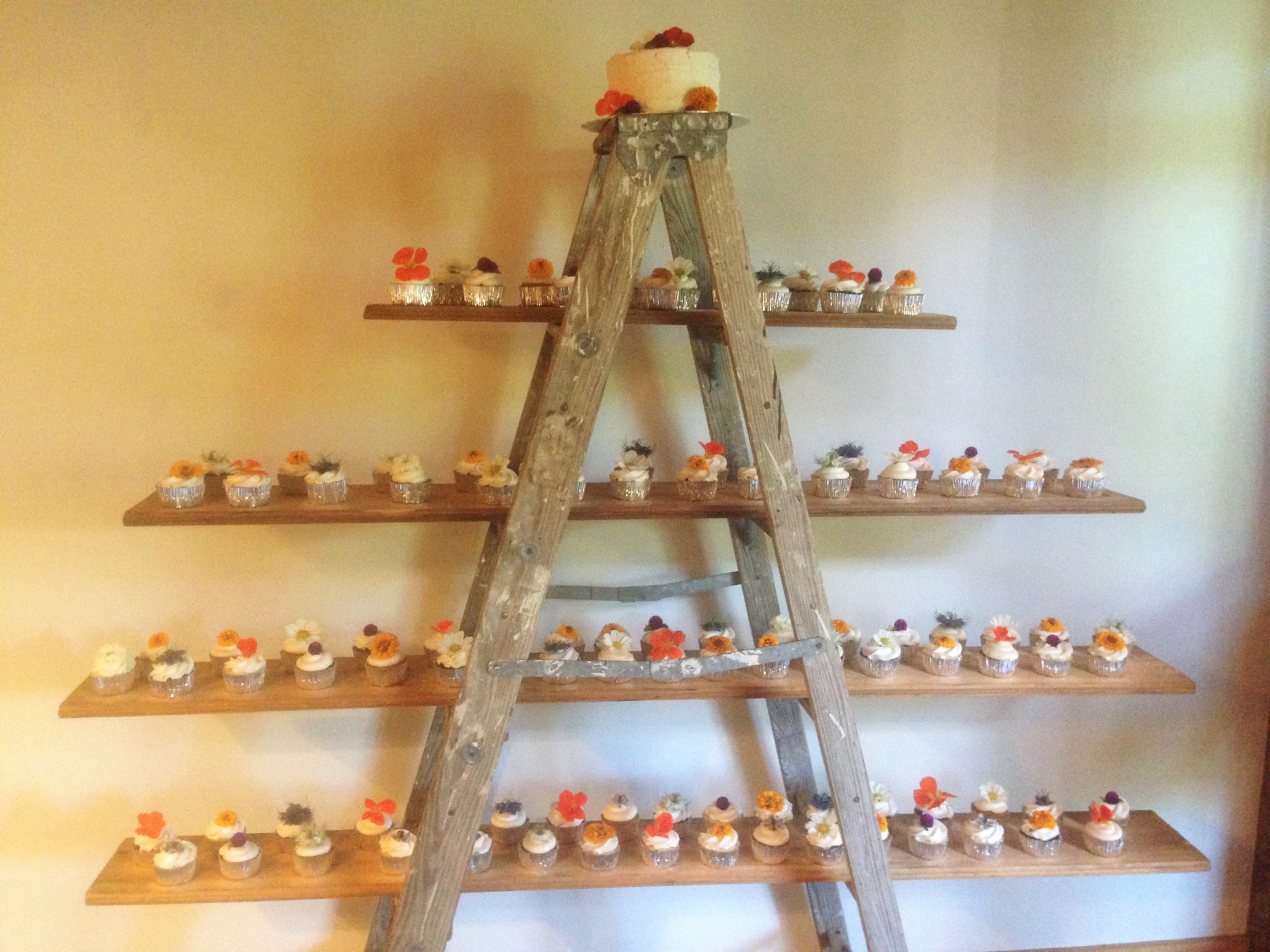 Cupcake Wedding Cake Display