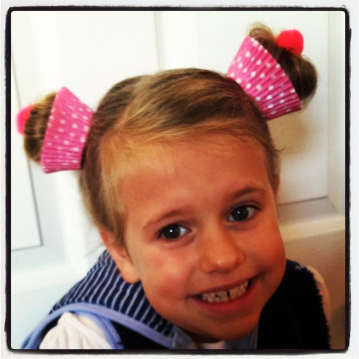 Cupcakes Crazy Hair Day at School