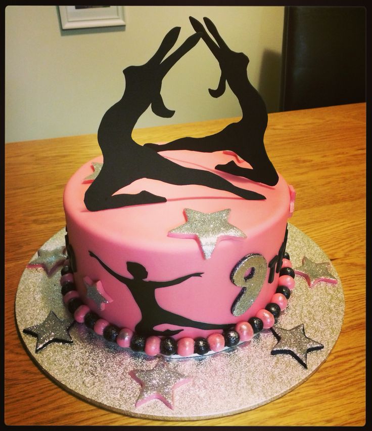Dance Birthday Cake