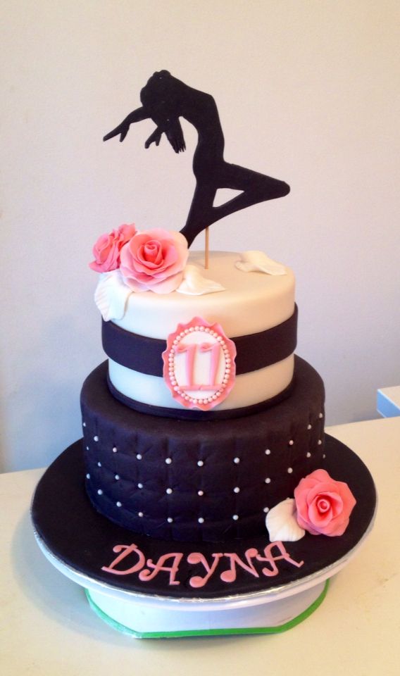 Dance Birthday Cake