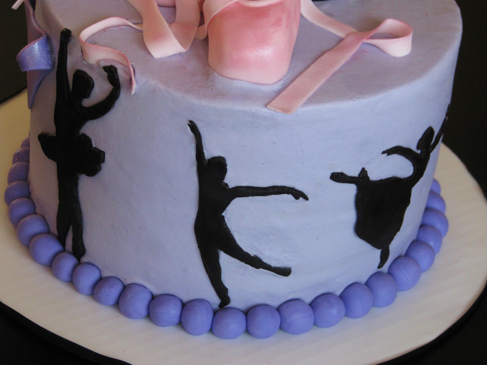 Dance Themed Birthday Cake