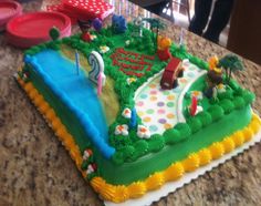 Daniel Tiger Birthday Cake