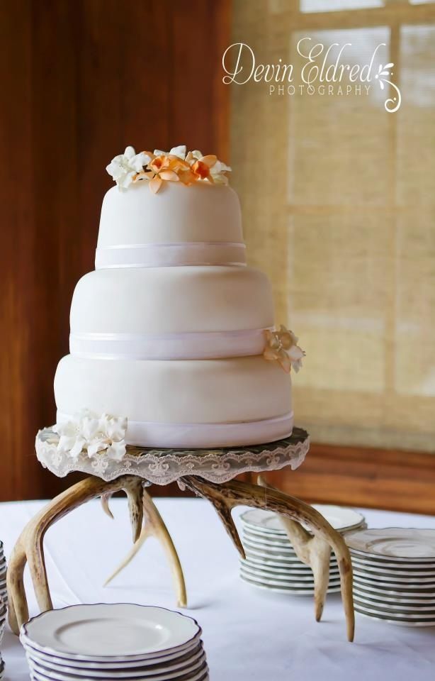 Deer Antler Cake Stand Deer Antler Cake Stand