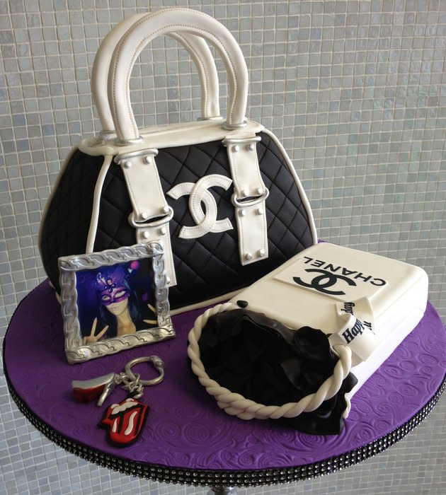 Designer Purse Birthday Cake