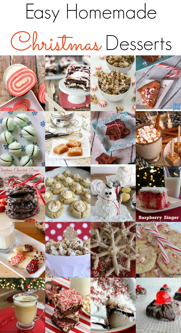 Easy Homemade Christmas Desserts