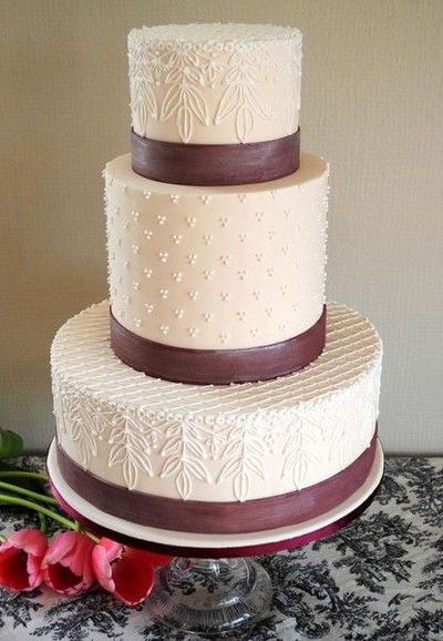 Elegant Buttercream Wedding Cake Elegant Buttercream Wedding Cake