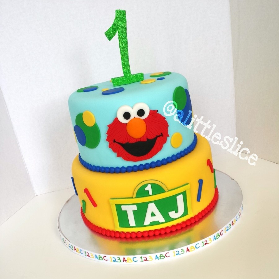 Elmo 1st Birthday Cake Elmo 1st Birthday Cake
