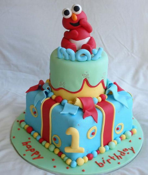 Elmo First Birthday Cake Elmo First Birthday Cake