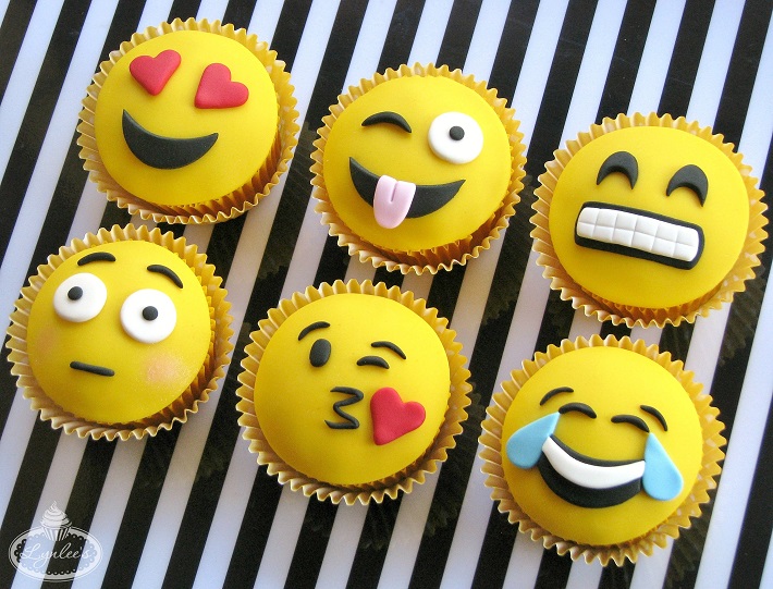 Emoji Cupcake Cake Topper