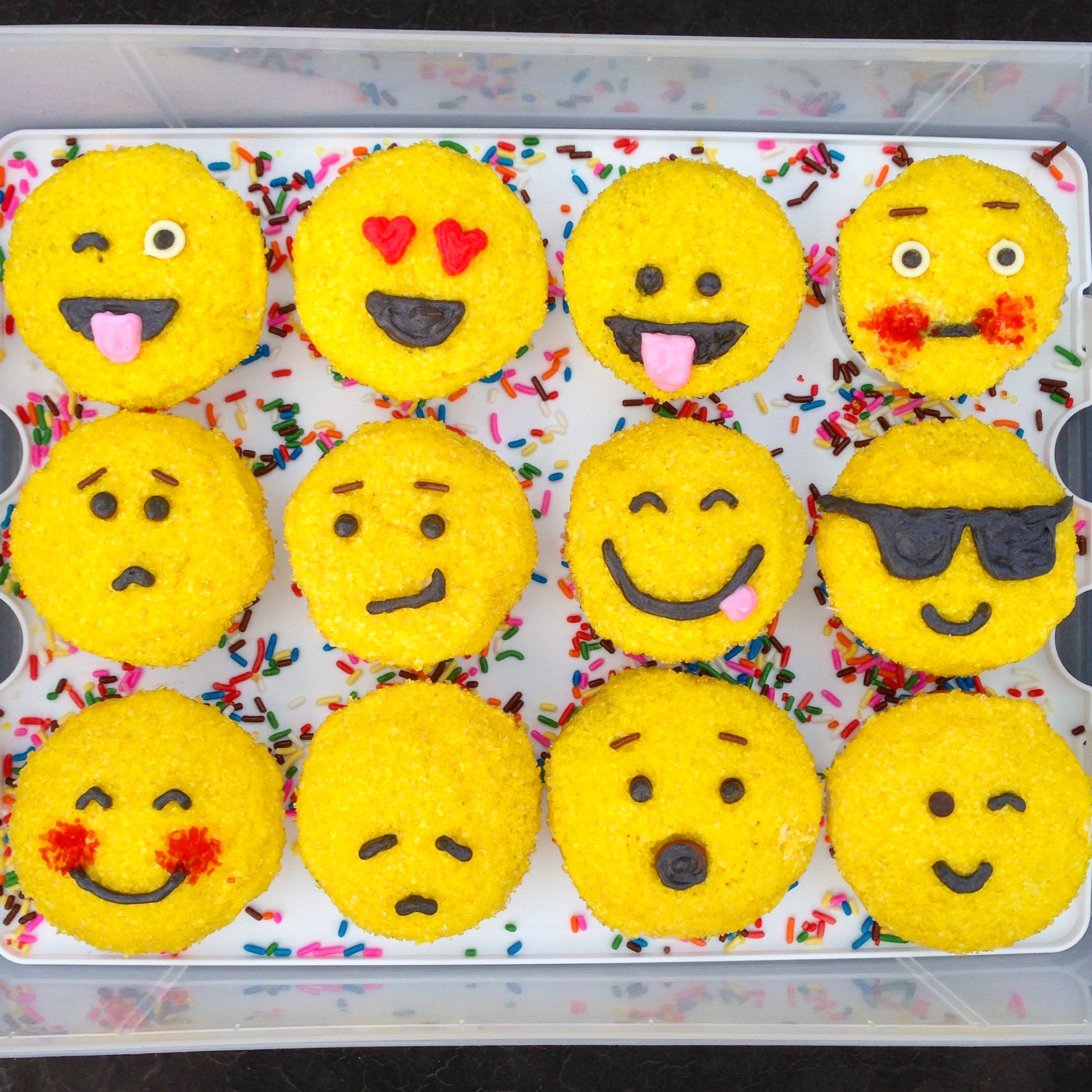 Emoji Cupcakes