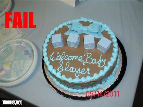 Epic Cake Fail