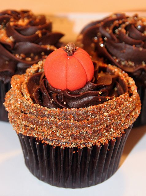 Fall Pumpkin Cupcakes