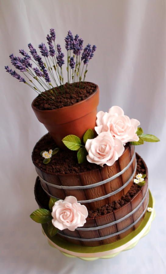 Flower Garden Birthday Cake